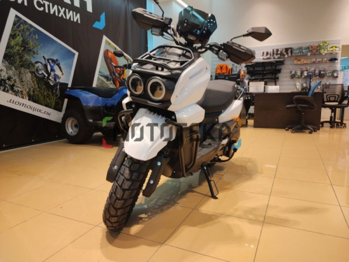 Скутер TMBK TANK 50 (150) White фото 4