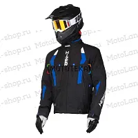 Куртка для снегохода HIZER (Хайзер) №2 black-blue (текстиль) (XL)