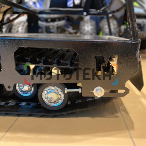 Мотобуксировщик Мужик LUXE М500 1450. 15 л.с.. катковая фото 6