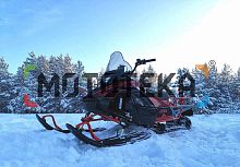 Снегоход IRBIS (Ирбис) SF 200 L Long чёрный/белый с ПСМ