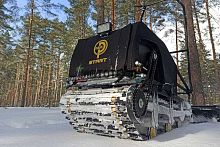 Мотобуксировщик Рыбак Старт 15 л.с.. Lifan. тканый капот (база 1430 мм)