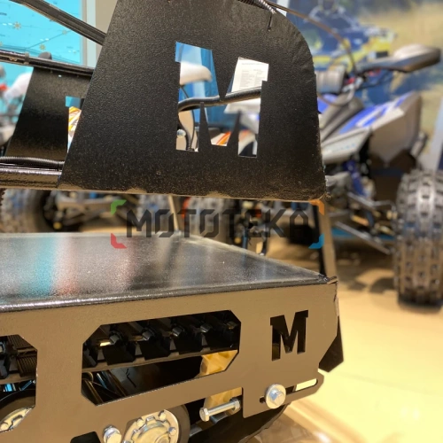 Мотобуксировщик Мужик LUXE М500 1450. 15 л.с.. катковая фото 11